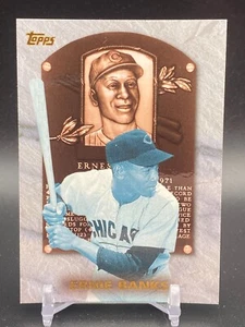 Crr Hof 7 Ernie Banks, Chicago Cubs 1998 Topps, Hall Of Fame Collection - Foto 1 di 2