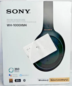 Sony Wireless Noise Canceling Headphones (WH-1000XM4) - Black... Open Box - Picture 1 of 22