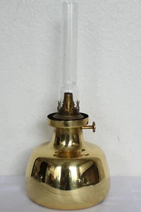 DEKORACYJNA LAMPA STOŁOWA NAFTOWA "PETRONELLA" Z DANII BEZ PARASOLA #11347 - Zdjęcie 1 z 4