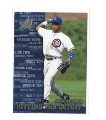 1998 Pinnacle Inside #141 Sammy Sosa IT NMMT - Image 1 of 2