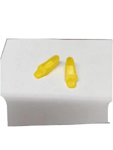 Yellow MOD Pilgrims Chunky Shoes 1960s-70s Vintage Barbie, Mattel - Picture 1 of 4