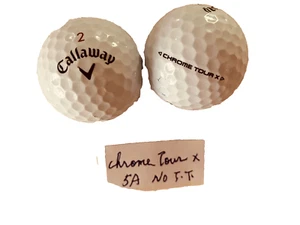 36 Callaway Chrome Tour X No Triple Track 5A(AAAAA)Golf Balls. - Picture 1 of 1