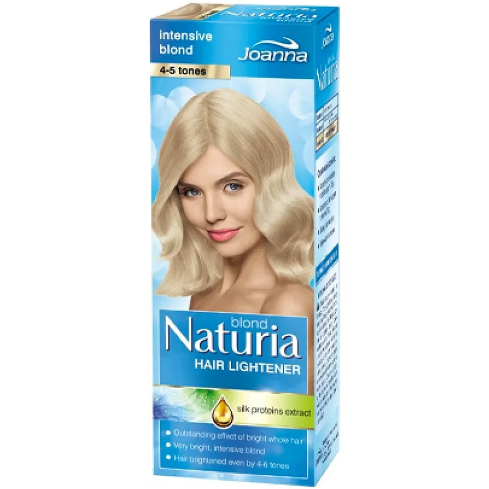 Joanna Naturia Intensive blonde Haaraufhellungs-Kit für ganzes Haar 4-5 Töne *NEU*