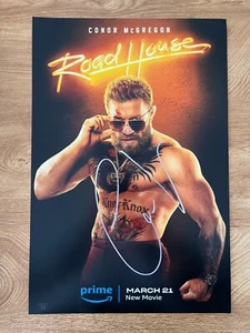 * CONOR MCGREGOR * signed 12x18 poster * ROADHOUSE * 2 - Picture 1 of 2