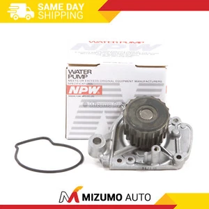 NPW Water Pump Fit 01-05 Honda Civic EX HX VTEC 1.7L SOHC D17A2 D17A6 - Picture 1 of 9