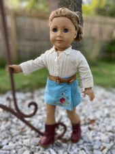 New ListingAmerican Girl Gt2007 Cowgirl Nicki Doll of The Year Retired