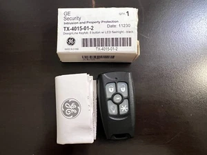 GE TX-4015-01-2 DesignLine Keyfob 5 Button w/LED Flashlight - Picture 1 of 4