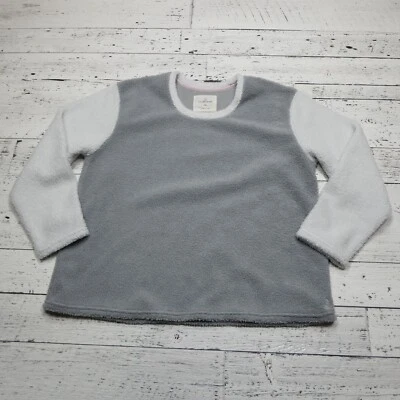 Sudadera Cuddl Duds para mujer PXL gris pila profunda poliéster polar bordado Foto 1 de 4