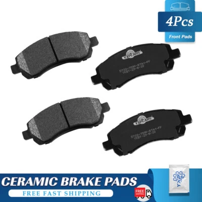 Pastillas de freno de cerámica de disco delantero para 1997 1998 1999 2000 Subaru Impreza Legacy Foto 1 de 4