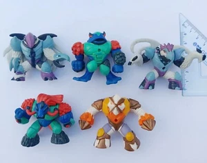 Lote de 5 Preciosos Gormiti Mini Figuras de Acción de PVC 5 cm #A2 - Imagen 1 de 9