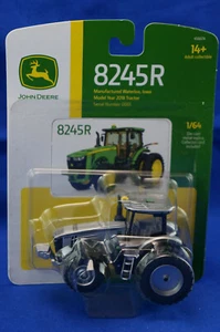 John Deere Tractor 8245R ERTL 1/64 Silver 100 Year Commemorative BNIP - Picture 1 of 12