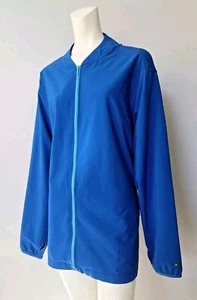 Carhartt Force Scrub Top Long Sleeve Full Zip Jacket Women's Size 3X Blue (#191) - Picture 1 of 9