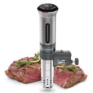 Sous Vide Kocher Maschine: Ultra-leise 1100 Watt IPX7 Wasserdicht Wasser Thermo... - Bild 1 von 8