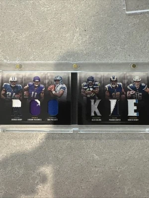 2016 Panini Preferred Rookie 6 Player Worn Patch Book (17/25)-Henry/Dak/4more - Image 1 of 4