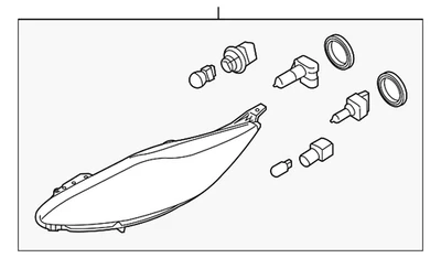 Ford Fiesta 2011-2013 original - conjunto compuesto BE8Z-13008-A Foto 1 de 3