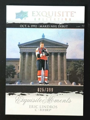 2021-22 ERIC LINDROS Exquisite Collection Exquisite Moments  #ECM-EL /399 - Image 1 of 3