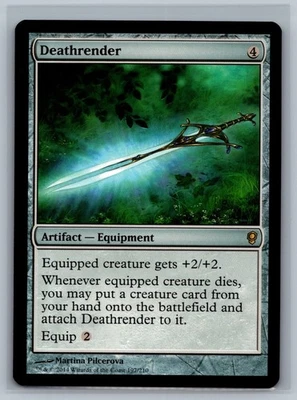 Magic The Gathering Conspiracy Deathrender #197/210 MTG TCG CCG - Image 1 of 2