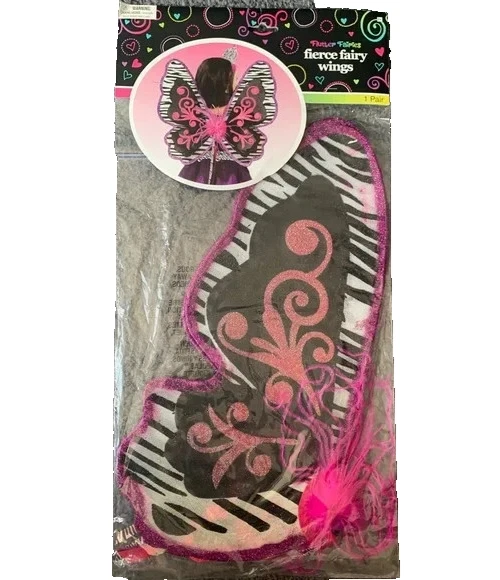 Accesorio de Disfraz Alas de Hada Feroces - Talla Niño, Multicolor - 1 Pc. Foto 1 de 1