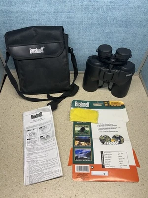 Bushnell  10-30x50mm Binoculars Black With Bag - Very Good Condition! - Image 1 of 4