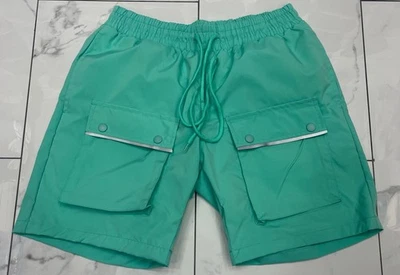 Pantalones Cortos Hudson Nylon 6 Pulgadas Verde Azulado - TALLA XL Foto 1 de 3