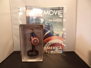 Eaglemoss Marvel Movie Figurine Collection #3 CAPTAIN AMERICA - Picture 1 of 1