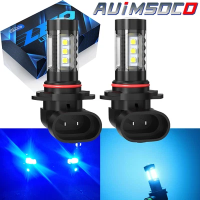 9005 9006 H10 9145 8000K Ice Blue 8000LM LED Fog Light Fog light Bulbs Kit - Image 1 of 4