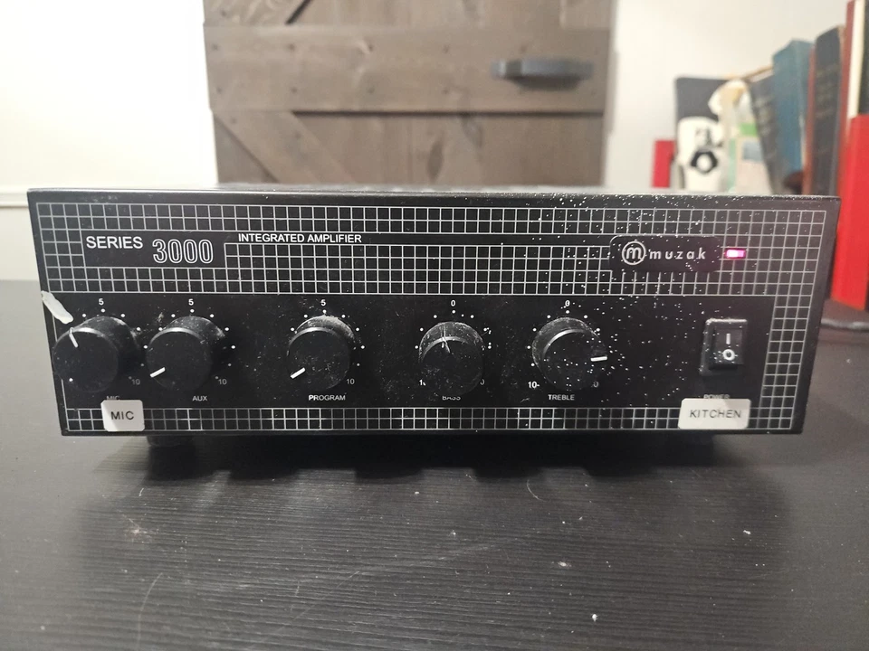 Muzak Series 3000 Integrated 15 watt Amplifier Paso T3115BGM  - Image 1 of 4