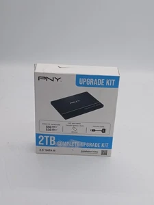 PNY 2TB CS900 2.5” Solid State SATA-III SSD Upgrade Kit w/Transfer Cable Softwar - Afbeelding 1 van 3
