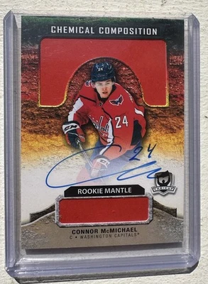 2020-21 The Cup Chemical Composition Rookie Mantle Connor McMichael Capitals - Image 1 of 2