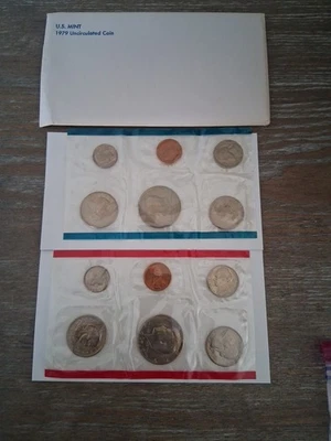 U.S. Mint 1979 Uncirculated Coin Set - Image 1 of 4