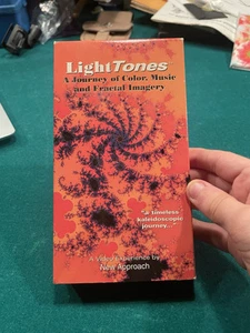 LightTones - A Journey of Color, Music and Fractal Imagery VHS *COMES W/ GUIDE* - Picture 1 of 7