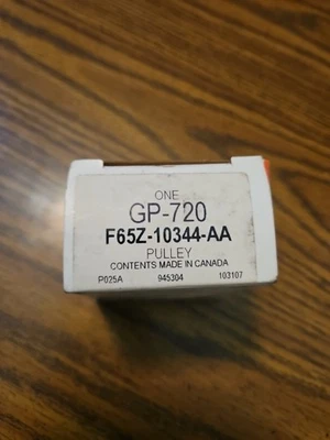 NEW MOTORCRAFT GP-720 Alternator Pulley FORD F65Z-10344-AA - Image 1 of 4