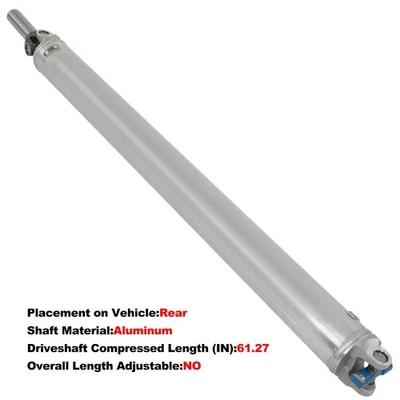 976-084 Driveshaft Prop Shaft For Cadillac Escalade 2015-2018 AWD/4WD 1555mm Foto 1 de 4