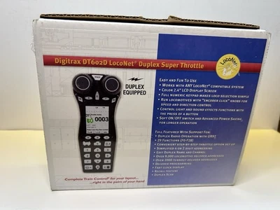 Digitrax DT602D Advanced Duplex Radio Super Throttle - Image 1 of 4