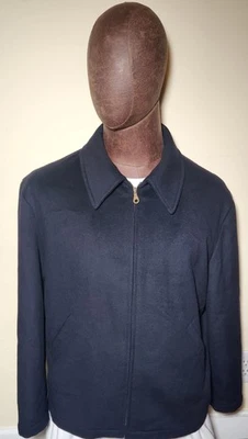 Vintage Giorgio Armani Black Jacket Men’s 54 Beautiful 80% Wool, 20% Cashmere - Image 1 of 4