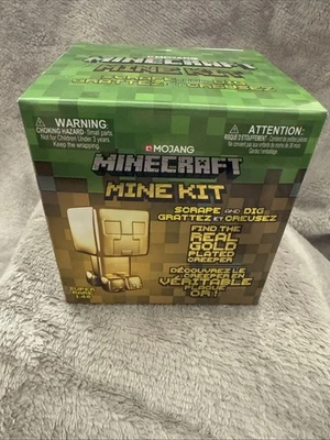 Minecraft Adventure Chest Mine Kit Scrape & Dig SEALED - Image 1 of 4