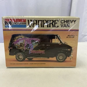 ULTRA RARE MONOGRAM "VANPIRE" Chevy VAN model kit Factory Sealed - Picture 1 of 6