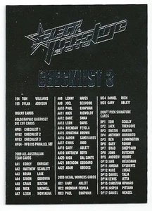 2010 Prestige (3) Check List - Picture 1 of 1