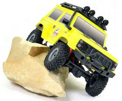 FTX Outback MINI v2 PASO YELLOW (Classic SUV) 1:24 Ready To Run Rock Crawler