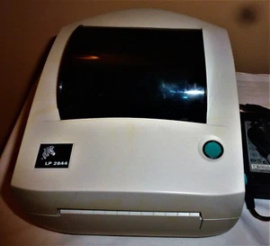 Zebra model LP2844 Label Thermal Printer PN: 2844-20300-0001 - USB/Par/Serial - Picture 1 of 2