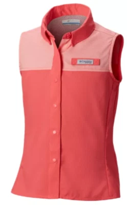 Новый Columbia молодежи Tamiami рубашка без рукавов для девочек размер большой (14/16) - Изображение 1 из 2