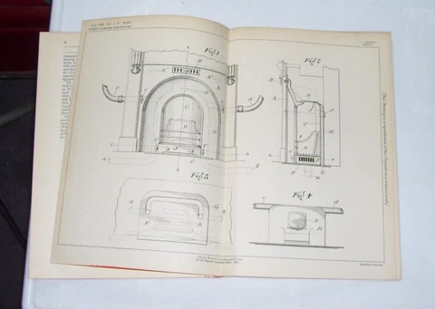 IMPROVEMENTS IN DOMESTIC FIRE GRATES PATENT FORD SWINDON 1895 Cover