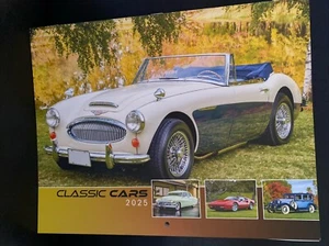 Classic Cars  Wall Calendar , New - Picture 1 of 10