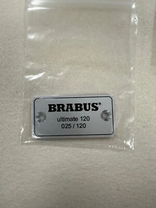 smart 451  Brabus Ultimate 120   Schriftzug, Badge NEU!OVP! - Bild 1 von 1