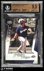 Prince Fielder RC BGS 9.5: 2005 Upper Deck Pro Sigs Rookie Card #111 POP 6 - Picture 1 of 3