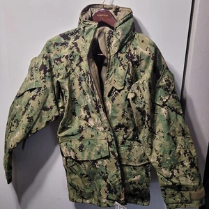 US Navy Parka Working NWU Type III Small Reg PGore-Tex USN BRAND NEW W/ Tags NWT - Picture 1 of 8