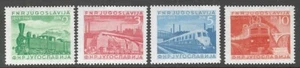 RAILWAYS : 1949 YUGOSLAVIA Centenary of National Railways set SG631-633a mint - Picture 1 of 1