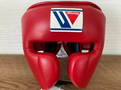 Winning Head Gear FG-2900 Face Guard Type Boxing Red/Black/Blue/White M/L New - Image 1 of 4