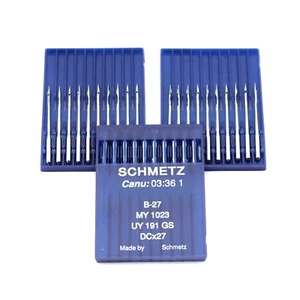 30 Pk. Schmetz B-27 DCX27MY 1023 Industrial Serger Overlock Machine Needles - Picture 1 of 1