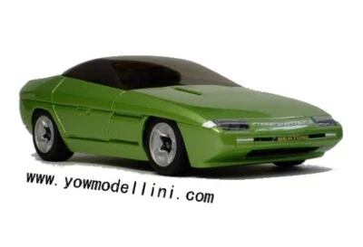 #023 Chevrolet Corvette Ramarro concept Bertone modelo a escala 1:43 YOW MODELLINI Foto 1 de 3